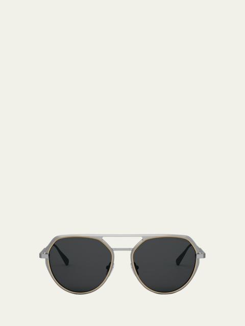 BVLGARI Octo Geometric Sunglasses