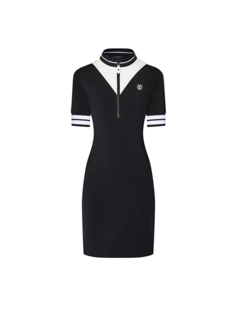 Louis Vuitton Graphic Technical Jersey Dress
