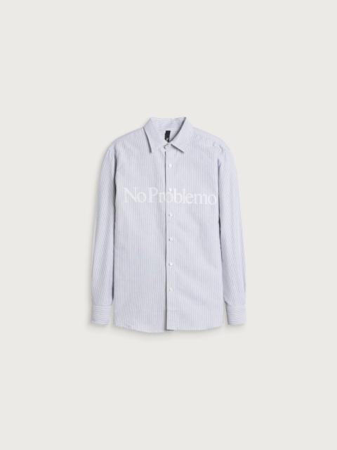 No Problemo No Problemo No Problemo Oxford Stripe LS Shirt