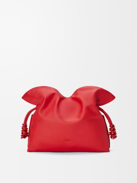 Loewe Medium Coil Flamenco clutch in nappa calfskin