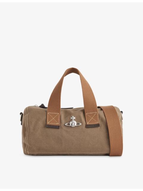 Vivienne Westwood Paul Cylinder Canvas Cross-Body Bag