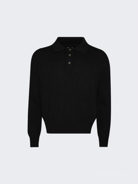 BODE Polo Long Sleeve Shirt Black