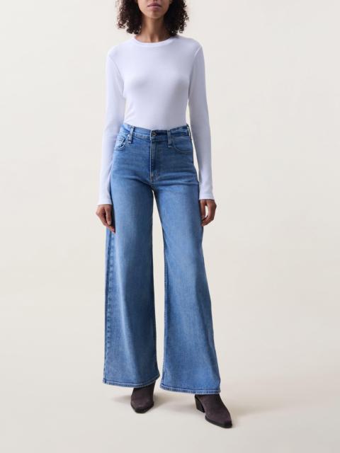 rag & bone Serena Wide-Leg Jeans High Stretch in Monterosso