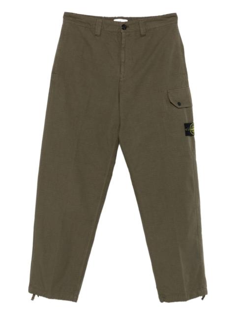 Stone Island cargo-pocket cotton trousers