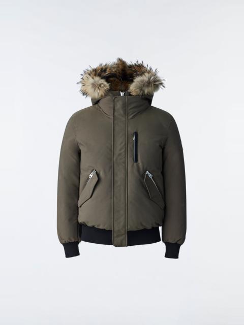 MACKAGE DIXON 2-in-1 Nordic Tech down bomber with natural fur