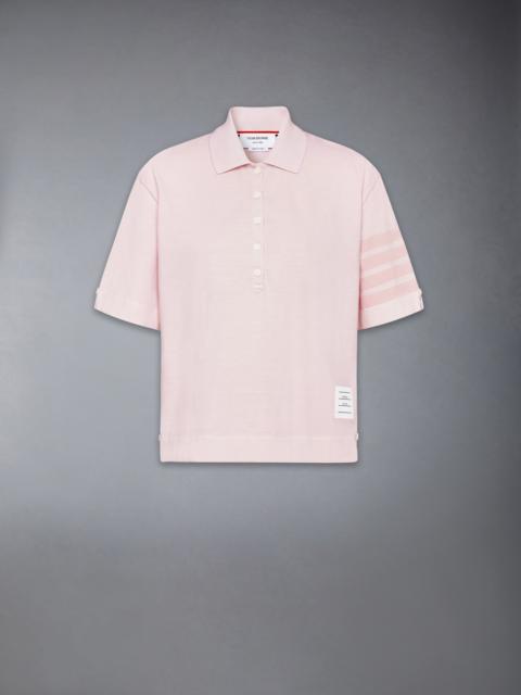 Thom Browne OVERDYED 4-BAR JERSEY POLO