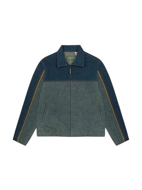 DENIM TEARS Denim Tears Cotton Fleur De-Lis Denim Track Jacket Multicolor