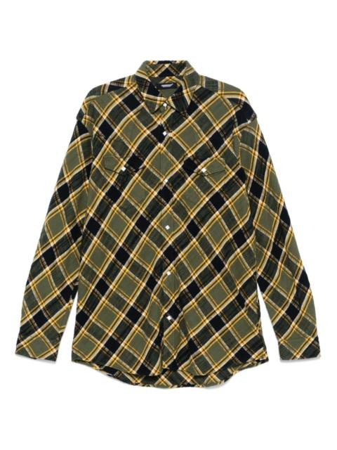 UNDERCOVER checked shirt