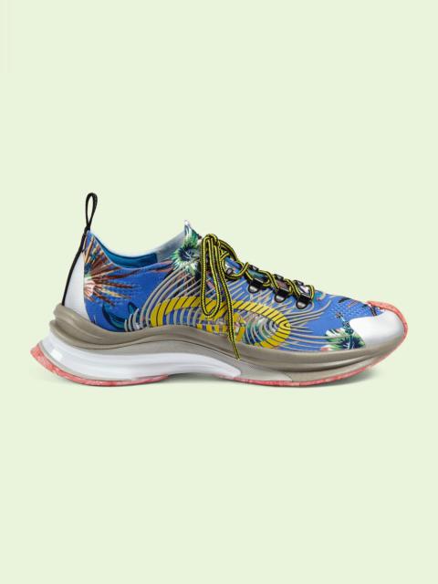 Men's Gucci Run floral sneaker