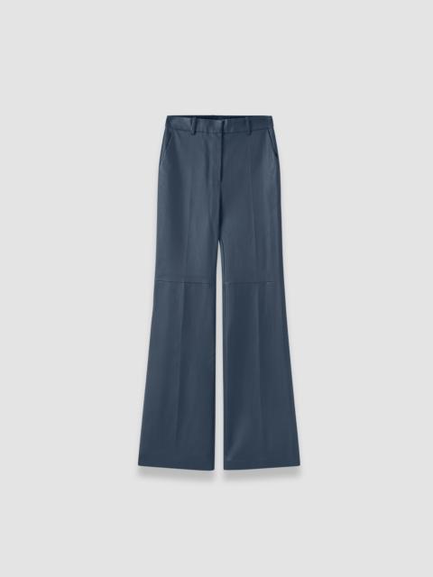 JOSEPH Tafira Leather Stretch Trousers