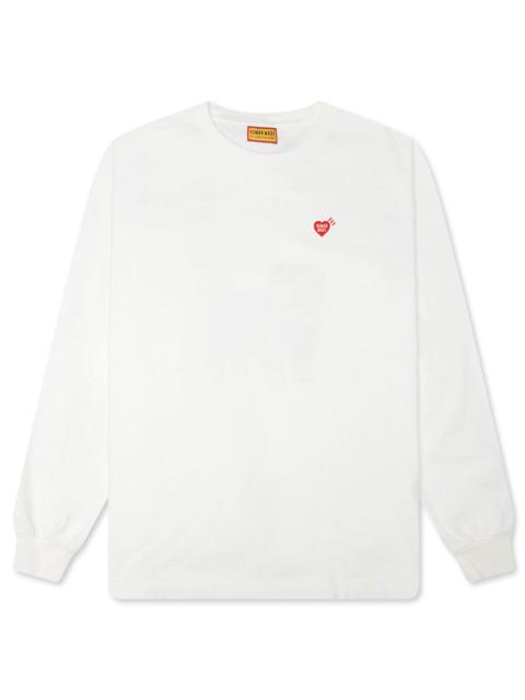 Human Made GRAPHIC L/S T-SHIRT #37 - WHITE