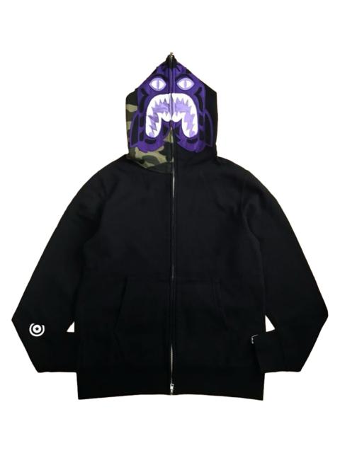 A BATHING APE® 1St Camo Tiger Full Zip Hoodie (SS23) "Black" 1J30 115 016