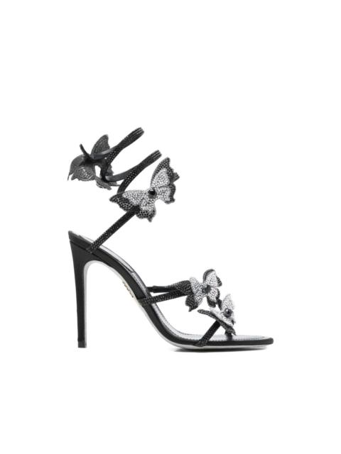 RENE CAOVILLA butterfly-embellished sandals