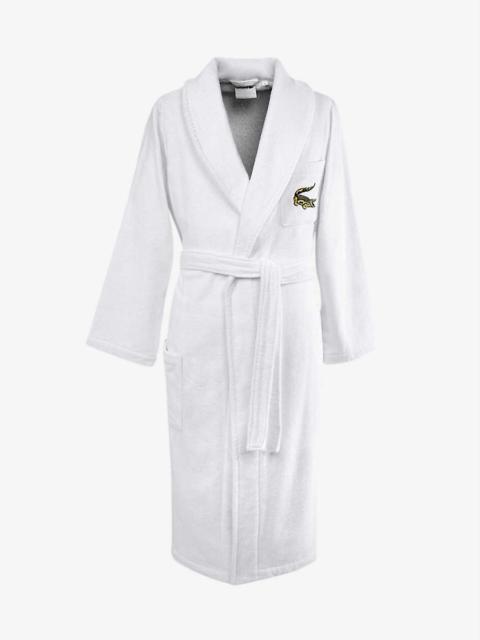 LACOSTE Rene cotton dressing gown