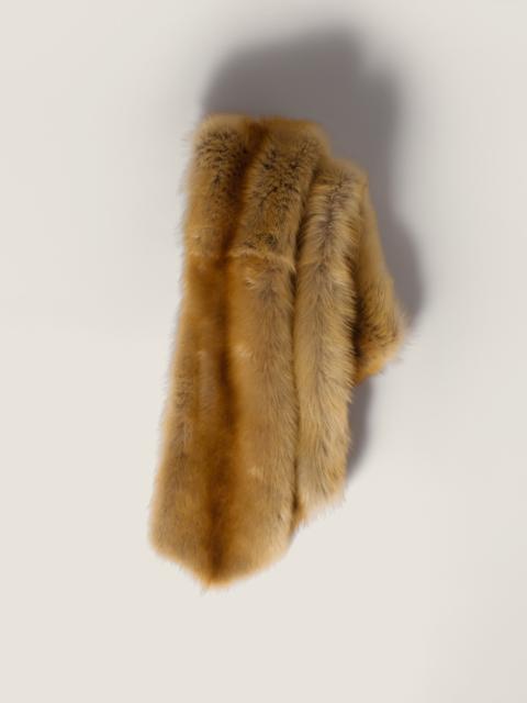 Miu Miu Shearling fur stole