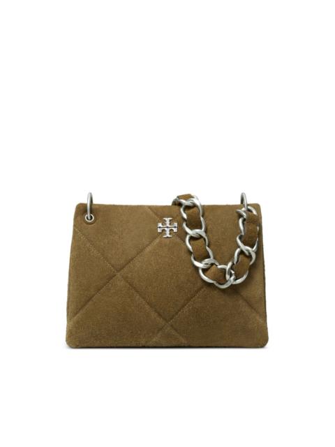 TORY BURCH Kira suede small shoulder bag