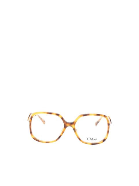 Chloé geometric-frame glasses