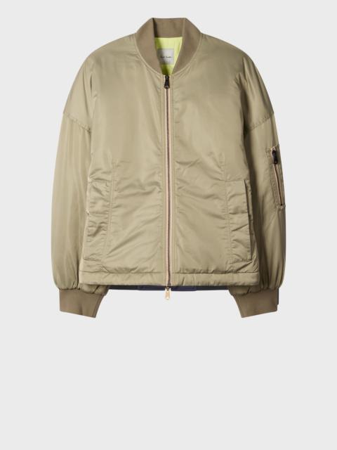 Paul Smith Women's Light Khaki Bomber Jacket