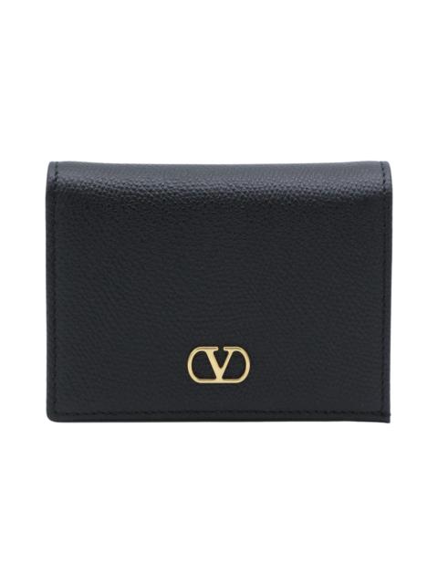 Valentino Black Leather Wallet