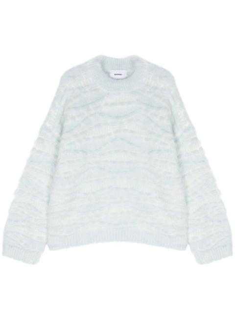 BONSAI 3D brushed sweatshirt