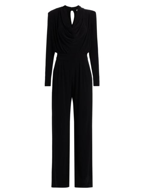 RAMY BROOK Women's Eden Cowlneck Long-Sleeve Jumpsuit - Black
