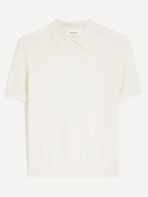 LISA YANG Naara Cashmere Polo Shirt