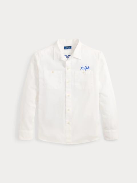 Polo Ralph Lauren Embroidered Herringbone Overshirt