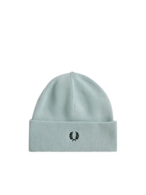Fred Perry logo-embroidered beanie