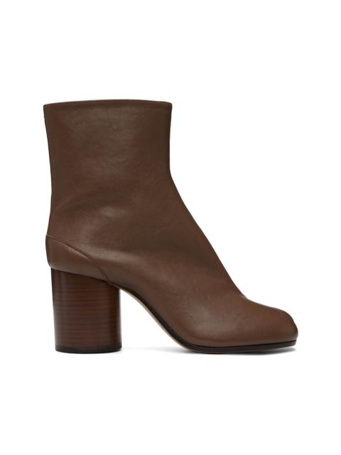 Maison Margiela Brown Tabi Ankle Boots