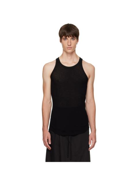 Julius Black Skinny Tank Top