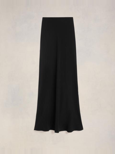 AMI Paris LONG SKIRT WITH BIAS CUT