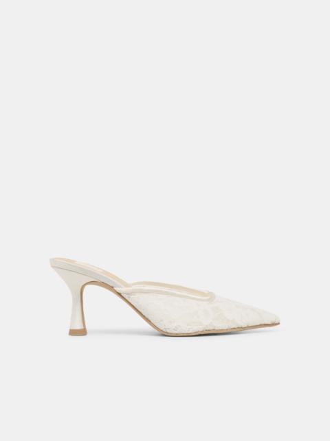 dolce vita CLEO HIGH HEELS TRUE WHITE LACE