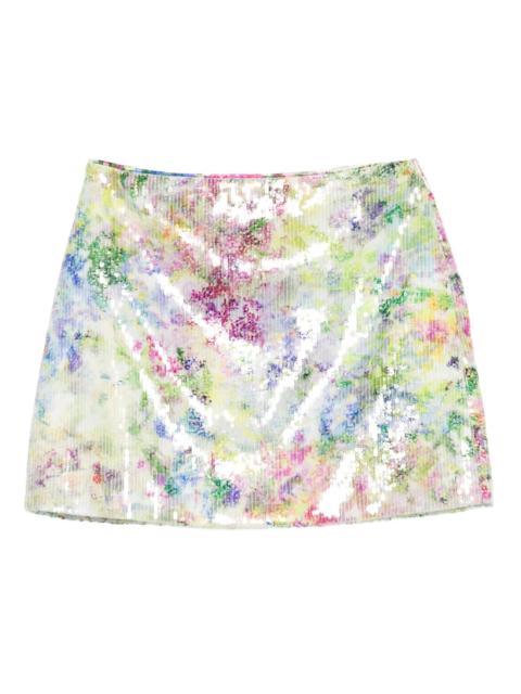 Aje. Dahlia mini skirt