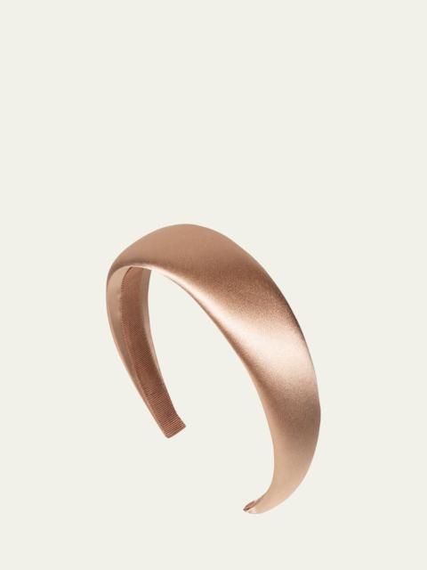 Jennifer Behr Kate Padded Satin Headband