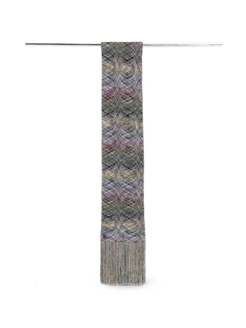 Missoni Missoni Zigzag Fringed Scarf