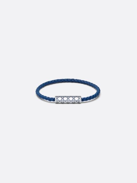 Dior Cannage Woven Leather Bracelet