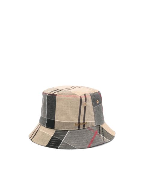 Barbour Telfield tartan bucket hat