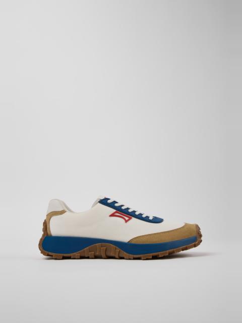 CAMPER Drift Trail Multicolor Textile and Nubuck Leather Sneakers for Men.