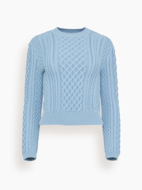 Altuzarra Cabbie Sweater in Ash Blue