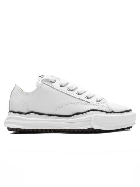Maison MIHARAYASUHIRO PETERSON LOW OG SOLE LEATHER SNEAKER - WHITE