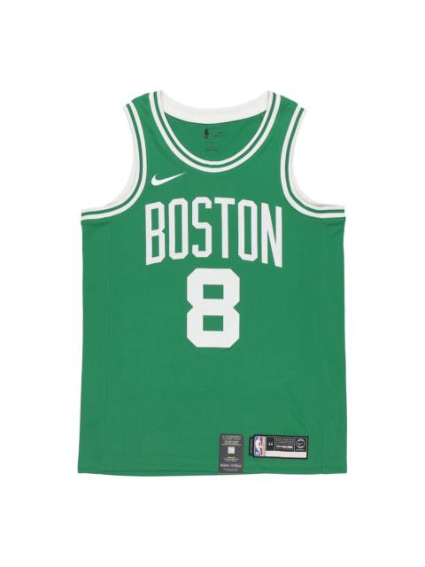 Nike Nike NBA Swingman Jersey Sports Basketball SW Fan Edition Team limited Boston Celtics No. 8 Green 86