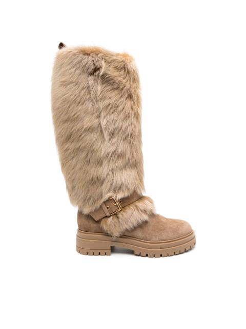 Gianvito Rossi panelled-design boots