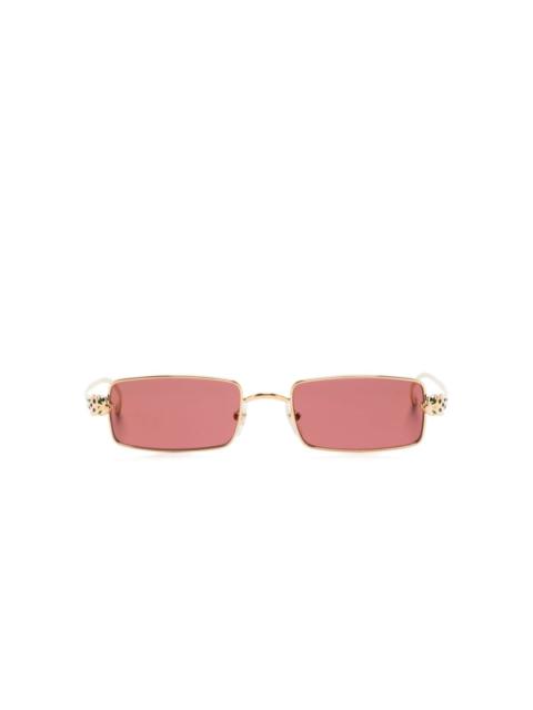 Cartier rectangle-frame sunglasses