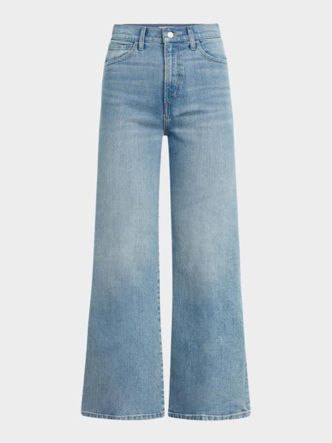 Joe's Jeans The Blake High-Rise Cropped WIde-Leg Denim Jeans