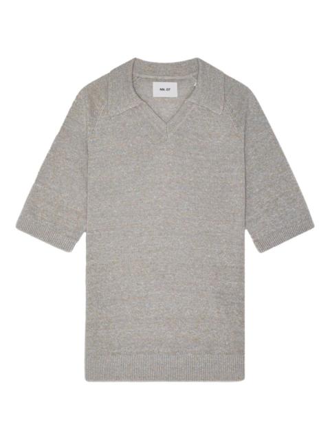 NN07 V-neck short-sleeve T-shirt