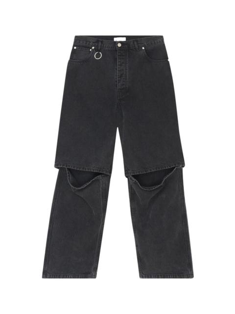 Étude Pantalone Nocturne Denim Washed Black