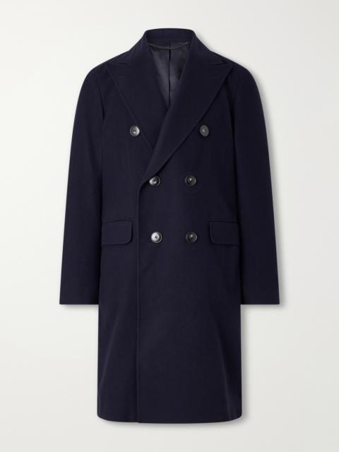 Canali Double-Breasted Wool Coat