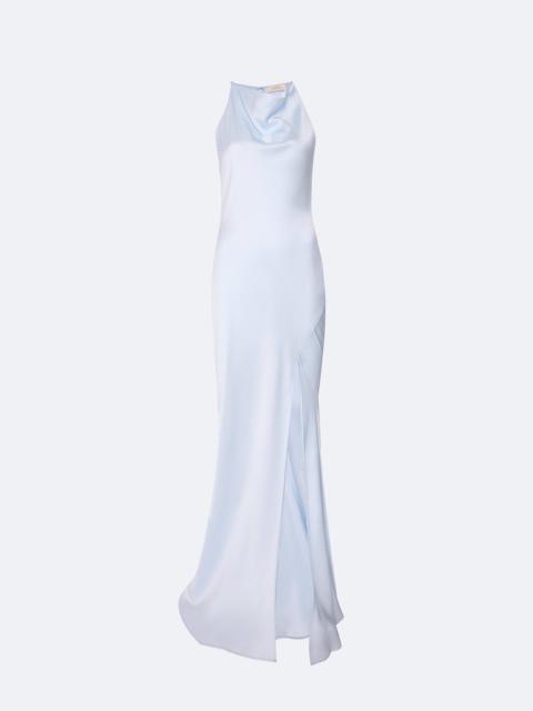 Satin Halter Gown