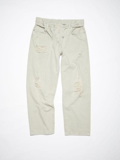 Acne Studios Loose fit jeans -1991 Toj - Grey/beige