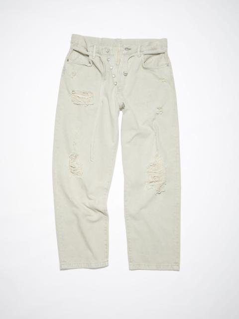 Acne Studios Loose fit jeans -1991 Toj - Grey/beige